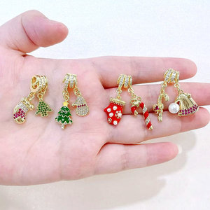 CH-LHP2332 belle émail Fruits <span class=keywords><strong>pendentif</strong></span> plaqué or émail <span class=keywords><strong>pomme</strong></span>/pastèque <span class=keywords><strong>pendentif</strong></span> à breloque mode citron <span class=keywords><strong>pendentif</strong></span> à breloque en gros - Product Image 5