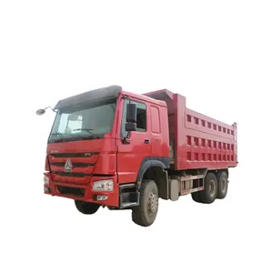 حار بيع Sinotruck Howo 6*4 10 عجلات 375 hp القديم صندوق البضائع تستخدم الثانية اليد شاحنة قلابة قلابة شاحنة رخيصة للبيع