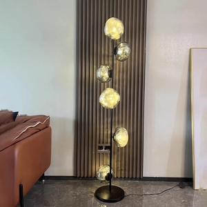 ENSEMBLE Design Moderne De Luxe En Fer Forgé Lampadaire <span class=keywords><strong>Pas</strong></span> <span class=keywords><strong>Cher</strong></span> Led Lampadaire Modèles Hôtel Chambre Chevet Moderne De Luxe Lampadaire - Product Image 2