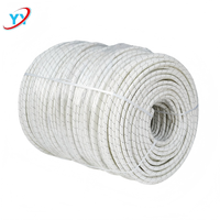 Cordage de traction tressé 12 brins en Dyneema haute résistance, à faible elongation et isolé, pour la construction de lignes électriques