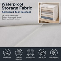 Tissu Oxford 100% polyester enduit PU, imperméable et résistant à l'abrasion 300D, pour sacs de rangement de vêtements et housses anti-poussière pour canapés