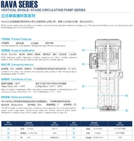 Pompe de circulation verticale monostade électrique triphasée 380V 415V pour machine CNC et pompe à eau agricole
