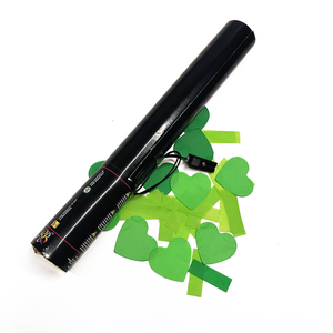 Di alta qualità elettrico cannone tubo tiratore con forma di <span class=keywords><strong>cuore</strong></span> coriandoli di carta a prova di fiamma cannone biodegradabile - Product Image 4