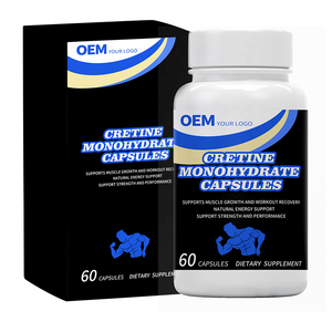 Cápsulas de Creatina Monohidrato de Marca Privada OEM, Soluciones de Empaque Personalizadas de Fábrica, Diseño de Etiquetas, Soporte de Marca - Product Image 4