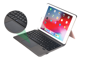 Para iPad 11 pulgadas <span class=keywords><strong>2020</strong></span> Touchpad teclado Ultra delgado teclado inalámbrico - Product Image 5