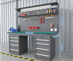 Banc de travail antistatique robuste et personnalisable ZHY-68 1800x750x1800mm pour atelier, ligne d'assemblage, inspection et maintenance - Product Image 1