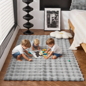 XUNYAO Usine Direct <span class=keywords><strong>Promotion</strong></span> Long Pile Moelleux Fourrure <span class=keywords><strong>Tapis</strong></span> Et <span class=keywords><strong>Tapis</strong></span> Pour Chambre À Coucher - Product Image 1