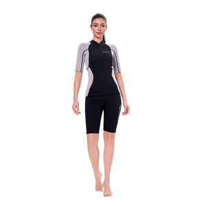 SIFU Muta Subacquea Monopezzo 2mm di Alta Qualità, Set da 2 Pezzi, Uomo/<span class=keywords><strong>Donna</strong></span>, Manica Corta, Stile <span class=keywords><strong>Pantaloncino</strong></span>, in Neoprene ad Asciugatura Rapida per Immersioni e Snorkeling - Product Image 5