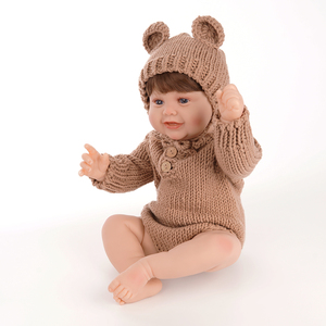 <span class=keywords><strong>Bebe</strong></span> africano recién nacido realista ladrillos personalizados Mini cocina Carro de madera arte hombres marcas <span class=keywords><strong>Reborn</strong></span> silicona bebé muñeca - Product Image 4