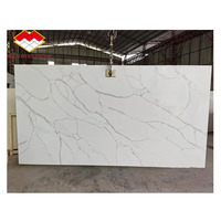 Semelle en marbre artificielle de 30 cm, pierre à quartz blanche, calacita, escaliers à quartz pour la maison, design de cuisine