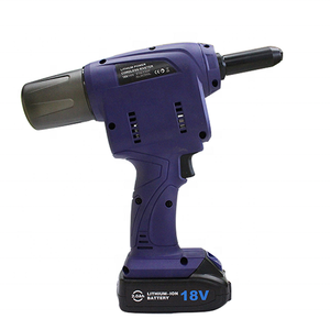 SZENT-E6000 <b>Battery</b> Riveter Long Life 18V Li-ion Cordless Electric Rivet <b>Gun</b> Tool <b>Battery</b> Riveter - Product Image 1