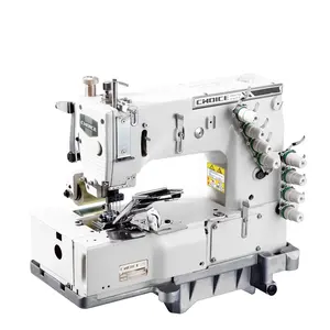 GOLDEN CHOICE GC1404PSF 4 Needle Flat-bed Double Chain Stitch Sewing Machine For Shirt Fronting