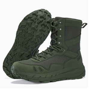 TSB108 AS33 Viking men fashion Coyote <b>Brown</b> Black OD green summer breathable tactical <b>boots</b> with side zip - Product Image 1