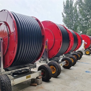 Chine OEM Système d'irrigation à enrouleur de tuyau avec arroseur de pistolet de pluie d'automatisation IoT solaire pour les projets agricoles financés par la Banque mondiale - Product Image 2