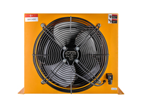 Refroidisseur d'huile hydraulique industriel en aluminium pour applications marines offshore, refroidi par air, moulage CNC, radiateur 100L, échangeur de chaleur, ventilateur 12V