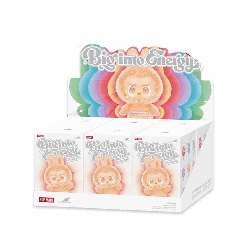 New Style POPMART Labubu V3 Front High Energy Series Macaron