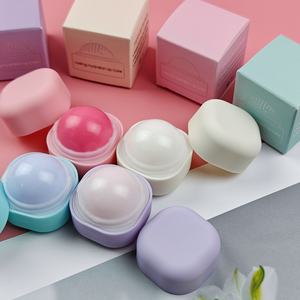 Marque privée boule hydratante <span class=keywords><strong>baume</strong></span> à lèvres naturel végétalien lissant <span class=keywords><strong>baume</strong></span> à lèvres sans cruauté mignon carré <span class=keywords><strong>baume</strong></span> à lèvres - Product Image 5