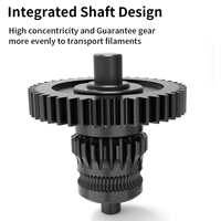 FYSETC Sprite extrudeuse nano-revêtement engrenage haute dureté et plus résistant à l'usure pour l'extrudeuse CREALITY Sprite