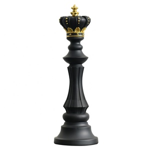 樹脂3Dチェス民芸デスク装飾デスクトップ樹脂装飾品国際チェスセット - Product Image 1