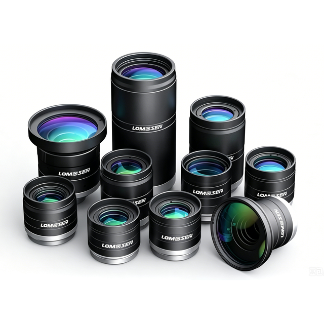 Lomosen ZX-SF1628W High Resolution 12MP Macro Low-Distortion 1.1" Large Sensor Size Fresnel Achromatic Lens Anti-Reflective