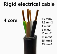 Cable de Alimentación Eléctrico Aislado en PVC Cabo Vav 4X95mm2 0.6/1kv 4X120mm2 4X4mm2 Vav Lvav 1X150mm2 1X240mm2