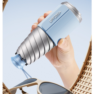 Parapluie Mini Capsule en Titane Argenté Personnalisé avec Logo d'Usine, Ouverture Manuelle, Protection UV Compacte, <span class=keywords><strong>Parasol</strong></span> pour Femmes, Cadeaux de Marque, Publicité - Product Image 6
