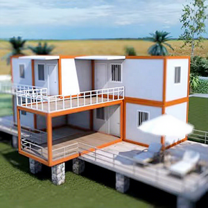 EU Prefab 20ft 40ft House 2 Container Home Modern Modular Detachable Container House Luxury Hotel 2 3 Bedroom Villa - Product Image 2