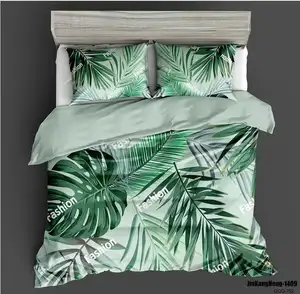 China Supplier 6PCS Home Textile Fashion Bed Linen/Digital Printed bed sheets/Microfiber Bedding Sheet set