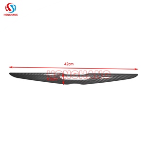 Chaoshenghang voiture extérieur accessoires arrière Center grille voiture logo garniture décoratif Tirm pour 2015-2021 <span class=keywords><strong>Chrysler</strong></span> 300 - Product Image 2