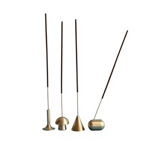Brass <b>Incense</b> Burner <b>Holder</b> <b>for</b> Aromatherapy Yoga Meditation Home Living Room Decorative <b>Incense</b> <b>Stick</b> Organizer Japanese - Product Image 5