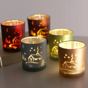 Valentine Party Decoration Wedding Votive Candle Holder Bulk Glass Votive Candle Holder Tealight Candle Holder