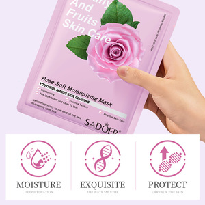 SADOER 2025 News Korean Moist urizing Plant Extract Sheet Gesichts maske für Gesicht Private Label Cosmetic Skin Care - Product Image 3