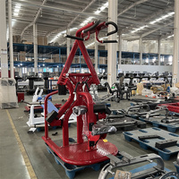 MND nuevo estilo interior gimnasio equipo placa cargada Kecergasan Peralatan Gim Super máquina de remo para la venta