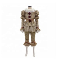 Vente en gros Costume de carnaval d'Halloween Funny Penny Wise Disfraz Clown Costumes d'Halloween pour adultes et enfants