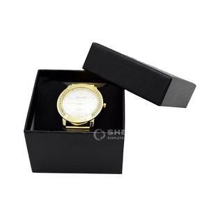 Watch Black <b>Gift</b> <b>Boxes</b> with Pillow Cushion <b>Jewelry</b> Bracelets Shipping Cardboard Wholesale Bulk Paperboard <b>Boxes</b> for Watches - Product Image 3