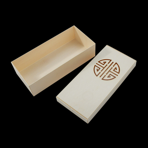 Vente en gros mini château creux en bois blanc rouge estampage <span class=keywords><strong>de</strong></span> boîtes cadeaux <span class=keywords><strong>de</strong></span> bonbons <span class=keywords><strong>de</strong></span> faveur <span class=keywords><strong>de</strong></span> mariage emballage - Product Image 5