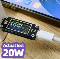 Chargeur de voyage 20 Watts, adaptateur secteur USB-C avec câble, charge rapide PD, chargeur multi-type C pour chargeur iPhone