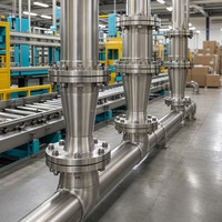Reductor Excéntrico de Acero al Carbono OEM para Suministro de Agua de Gran Diámetro, Soldadura a Tope, NPS 6, 36 Pulgadas, ASME B16.9, ASTM A234 WPB para Drenaje
