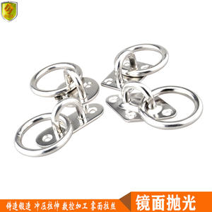 Crochets industriels OEM en acier inoxydable avec finition unie M8*50, anneaux de fixation ronds pour portes et plateformes, pour suspendre ventilateurs et lustres - Product Image 2