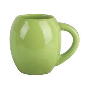 Mug en céramique moderne grande capacité, couleur unie avec poignée, pour café, usage domestique, cadeau - Product Image 5