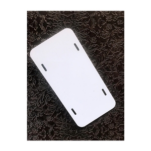 Plaques d'<span class=keywords><strong>immatriculation</strong></span> de voiture personnalisées en gros 2026, modèles de plaques d'<span class=keywords><strong>immatriculation</strong></span> de voiture, 12 x 6 x 0,65 mm, blanc brillant, vierge, sublimation par transfert thermique, plaques d'<span class=keywords><strong>immatriculation</strong></span> de voiture en aluminium - Product Image 4