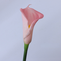 Bunga Calla Lily Realistis Buatan Tangan, Rangkaian Bunga Pernikahan Buatan, Bunga untuk Dekorasi