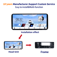 Autoradio Android Meihua 12,3 pouces avec DSP, lecteur CD, montage sur tableau de bord, Android Auto pour Lexus CT200 2012-2020, écran partagé, stéréo GPS