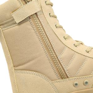 Scarpe di Sicurezza WANZHUO per Uomo, Nere, Antiurto, per Lavoro e Allenamento, Antiscivolo, per Escursionismo e Arrampicata, Stivali <span class=keywords><strong>Tattici</strong></span> - Product Image 4