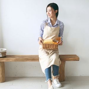 Unisex Modern Art Customized Bakery Morandi Burlap Cotton Linen <b>Kitchen</b> <b>Aprons</b> Personalized Girl Bib for Cleaning and Tea Towel - Product Image 2