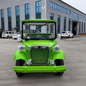 Coches de Golf Eléctricos Clásicos de Alta Calidad, Color Personalizable, 6-11 Asientos, Batería de Gran Capacidad, en Venta para Autobuses y Coches Turísticos - Product Image 1