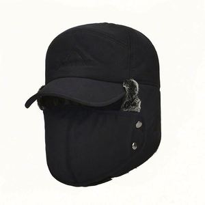 Bonnet thermique chaud en coton 100 % pour homme, style personnage, avec cache-visage et cache-oreilles, idéal pour le sport et les fêtes - Vente en gros - Product Image 3