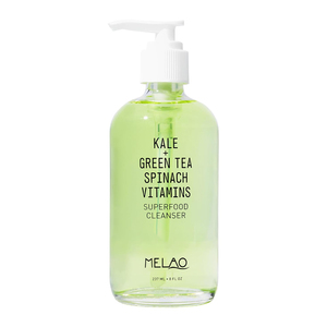 Groothandel Gezichtsreiniger Boerenkool + Groene Thee Dagelijks Gezicht Wassen Zachte Make-Up Verwijderaar Met Antioxidanten Voor Gloeiende Huidreiniger - Product Image 1