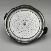 Cuisinière à pression électrique multifonction 10-en-1 de 5 L en acier inoxydable antiadhésif avec écran LED pour usage domestique et hôtelier