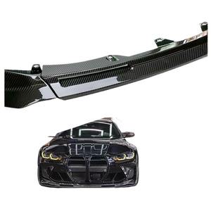 Splitter Anteriore in Fibra di Carbonio Stile V di Alta Qualità per Paraurti Auto <span class=keywords><strong>BMW</strong></span> M4 M3 G82 G80 2020+ - Product Image 4